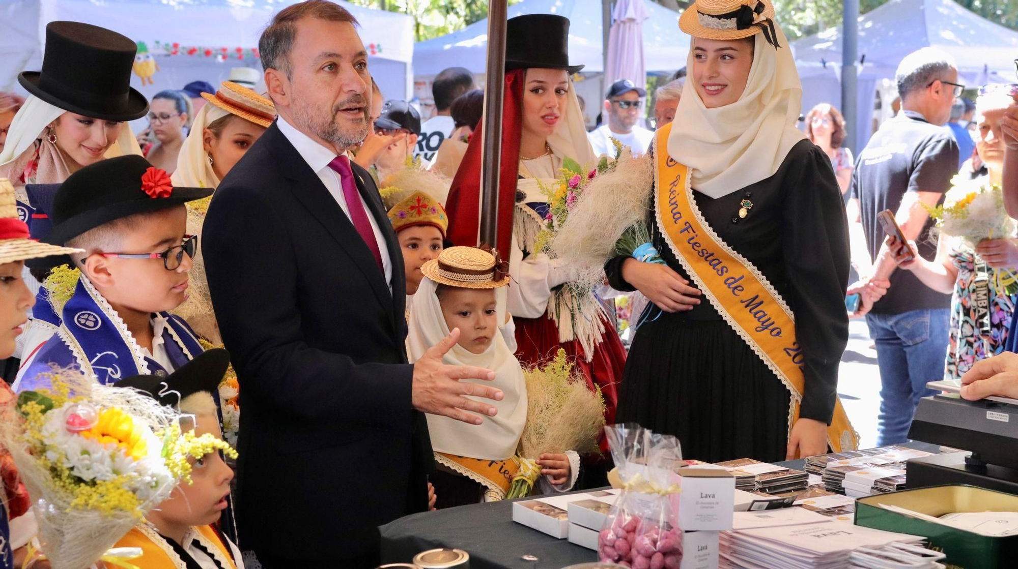 Inauguración de la exposición de flores y plantas del Parque García Sanabria