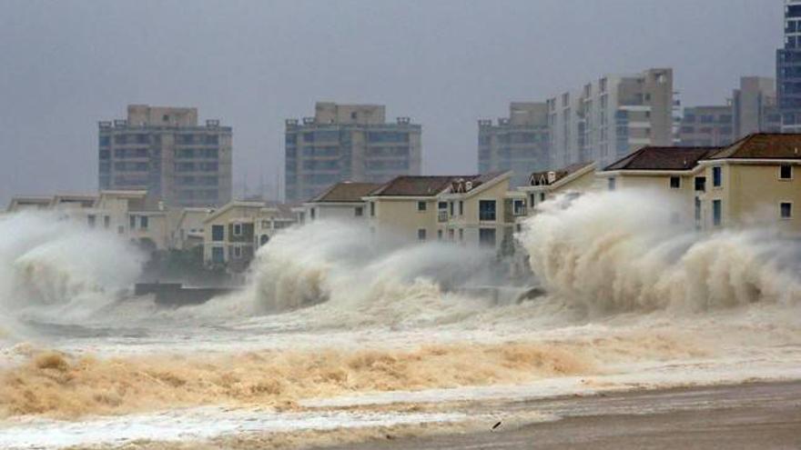 Nueva alerta en China por la proximidad del tifón &#039;Mujigae&#039;