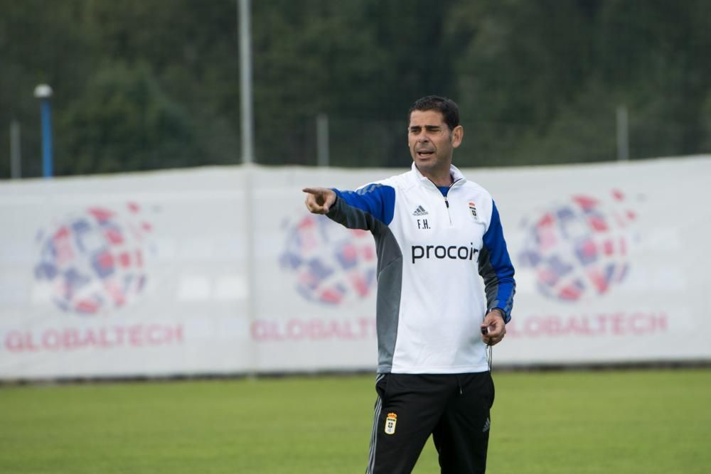 Entrenamiento del Real Oviedo