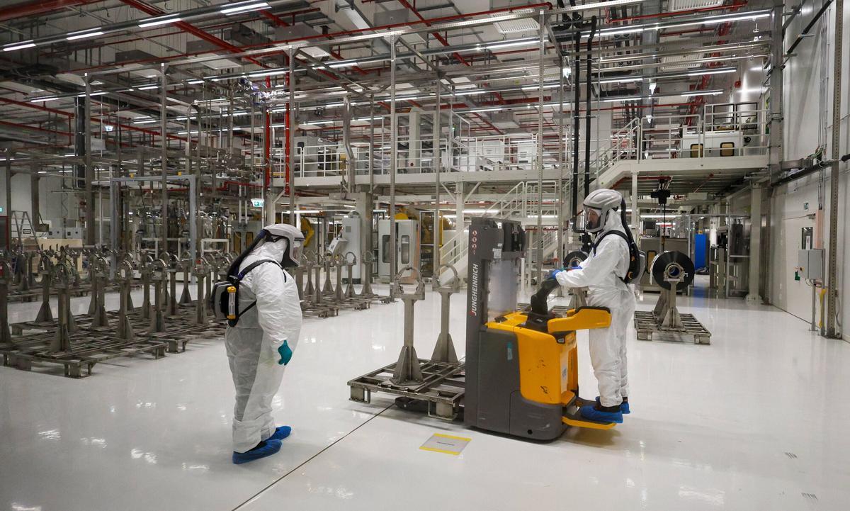 Salzgitter Alemania VLC Reportaje de la Gigafactoría de La compañía PowerCo de Salzgitter en Alemania gemela de la Sagunt que serà inaugurada este año