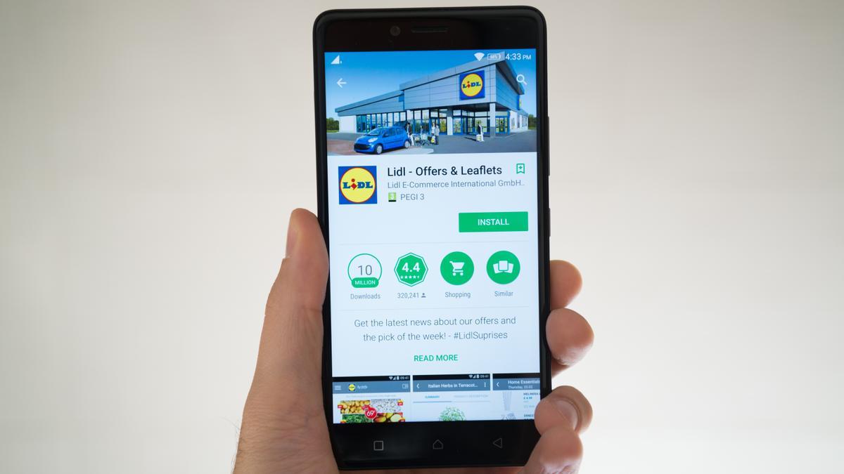 El folleto de Lidl puede consultarse también a través de la app