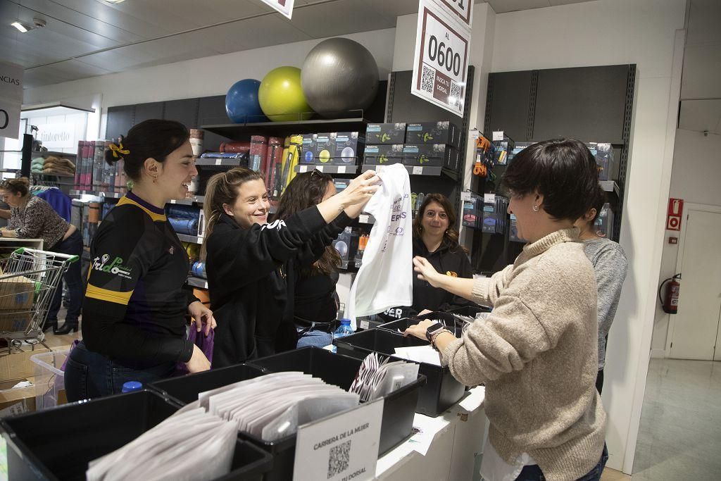 Entrega de dorsales para la Carrera e la Mujer este sábado