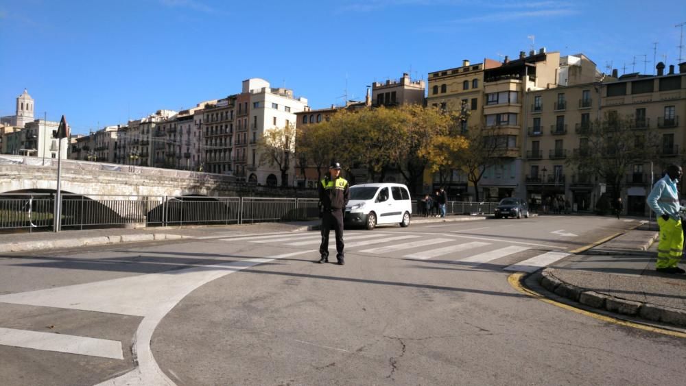 Incidents a Girona en el Dia de la Constitució