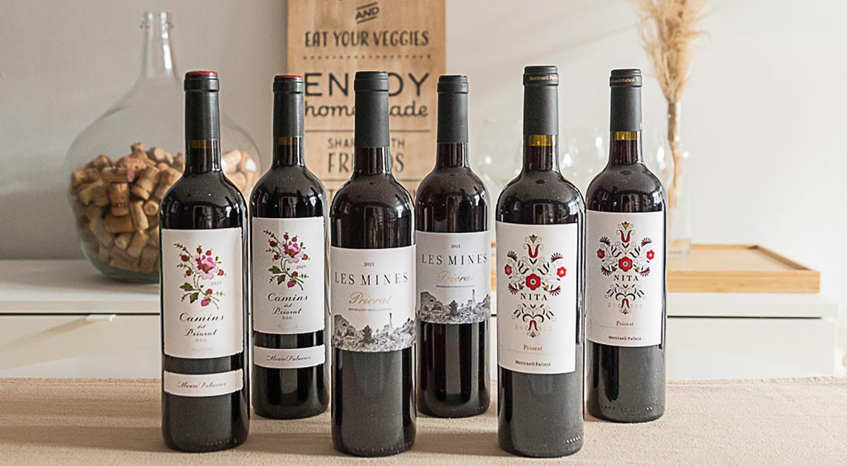 Selección de vinos del Priorat solo disponible en Casa Gourmet