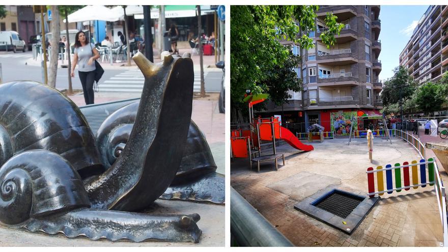 La plaza de los caracoles de Castelló no tiene caracoles: Los motivos de la ausencia