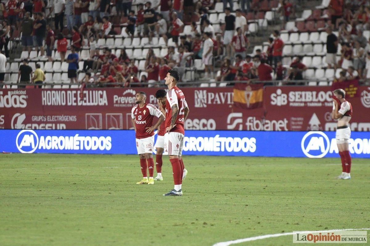 Así fue el encuentro del play off del Real Murcia y el Nástic en la lucha por el ascenso
