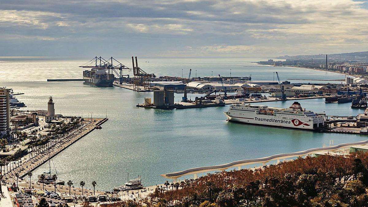 Puerto de Málaga.