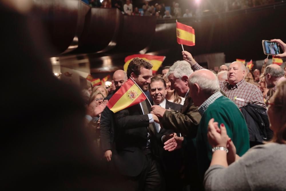 Mitin de Pablo Casado en Oviedo