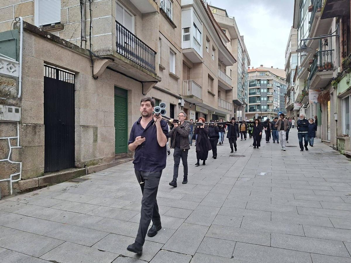 a Asociación cultural Arborar se estrena con el "son SON-Sonodramas do Morrazo"