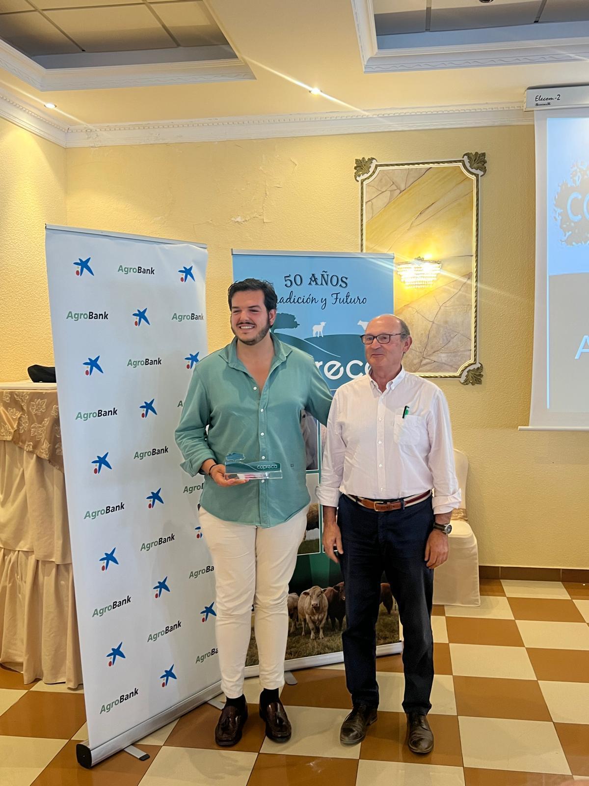 Javier Saavedra (Calidad de Vacuno), junto a Jacinto Javato.
