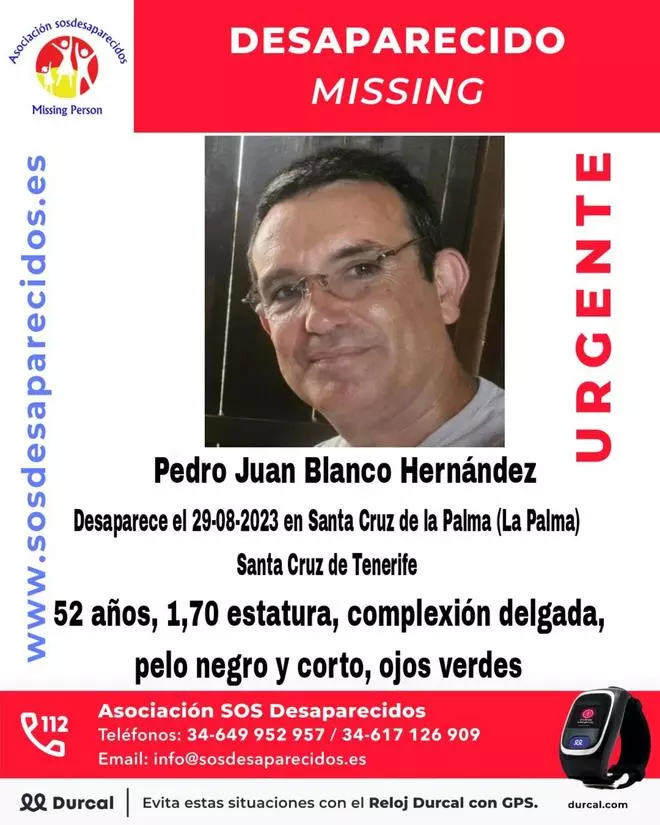 Se busca a un desaparecido en La Palma