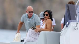 Jeff Bezos se dejó ver por Madrid durante su despedida de soltero