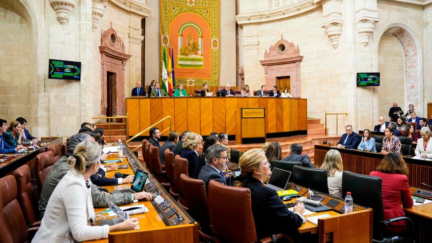 El Parlamento andaluz celebra esta semana el debate de totalidad del Presupuesto 2025 con tres propuestas de devolución