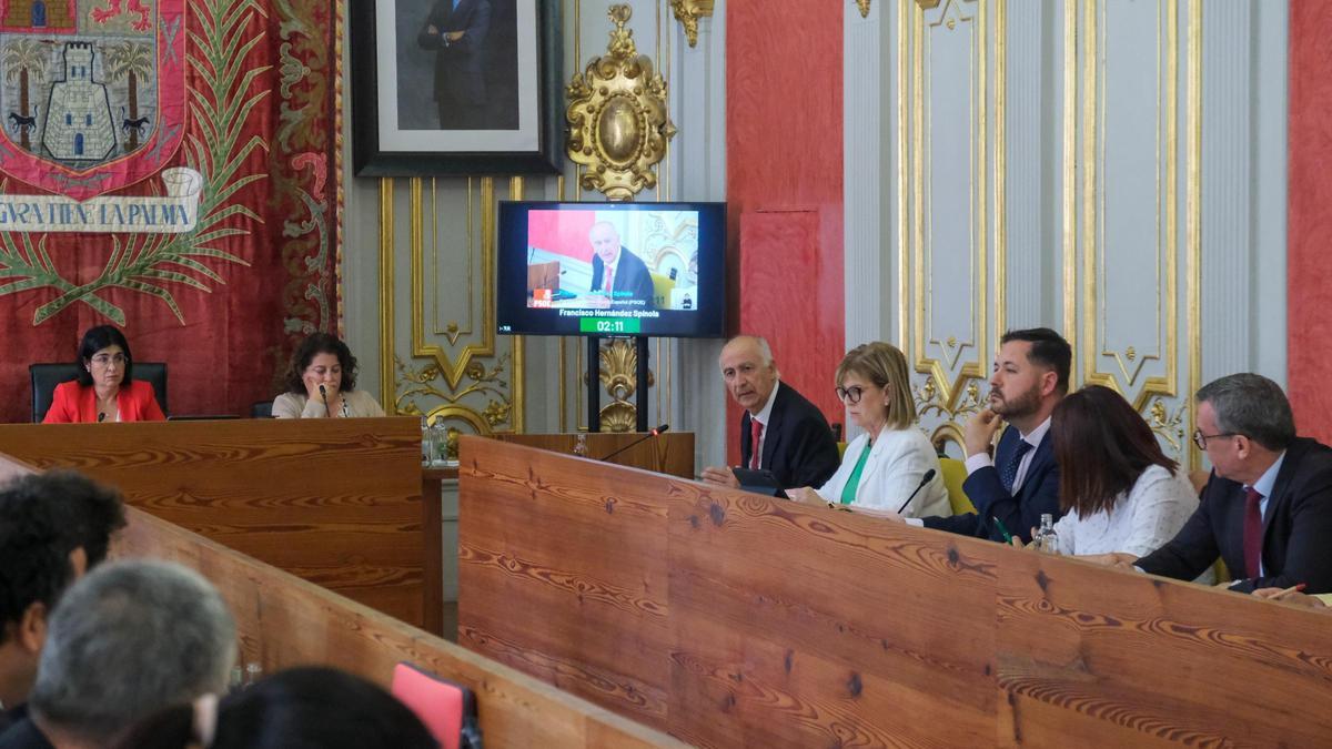 Pleno ordinario de abril de 2024 del Ayuntamiento de Las Palmas de Gran Canaria.