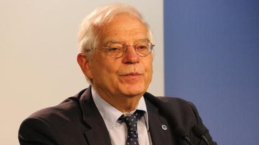 El ministre espanyol d&#039;Afers Estrangers, Josep Borrell.