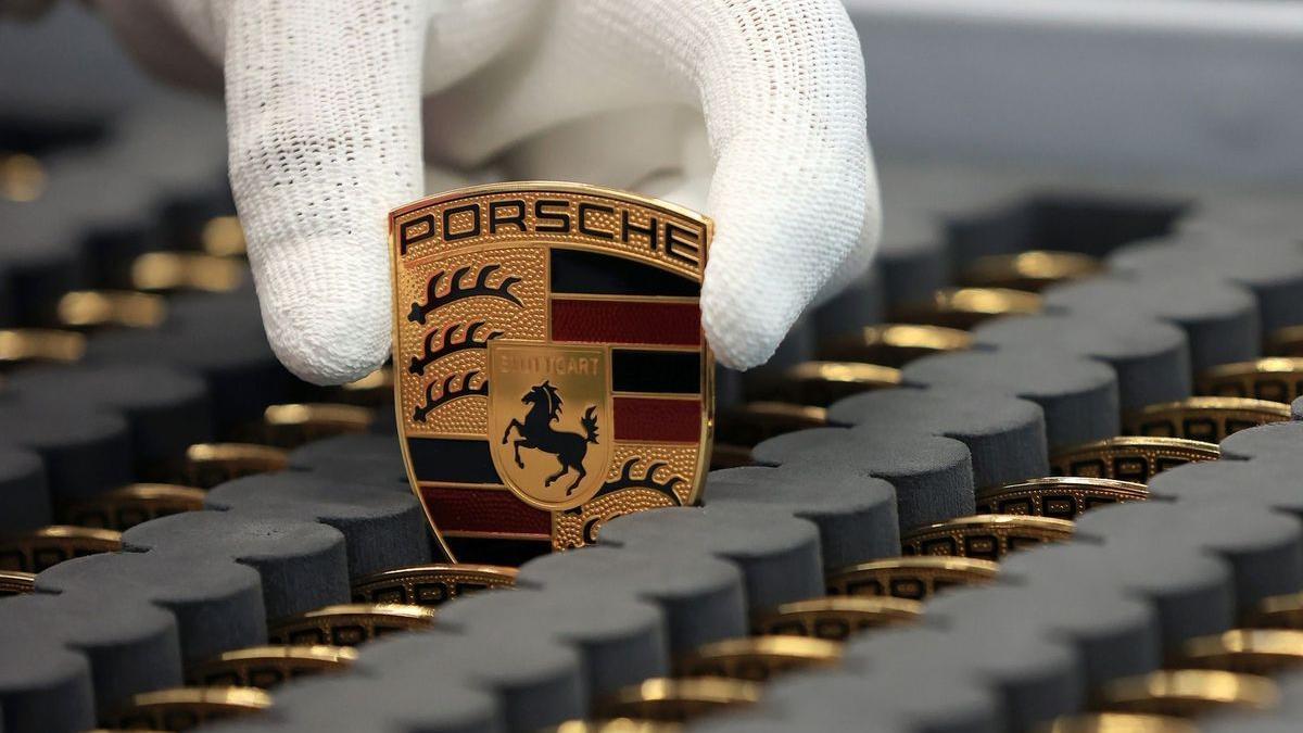 Logo de Porsche.