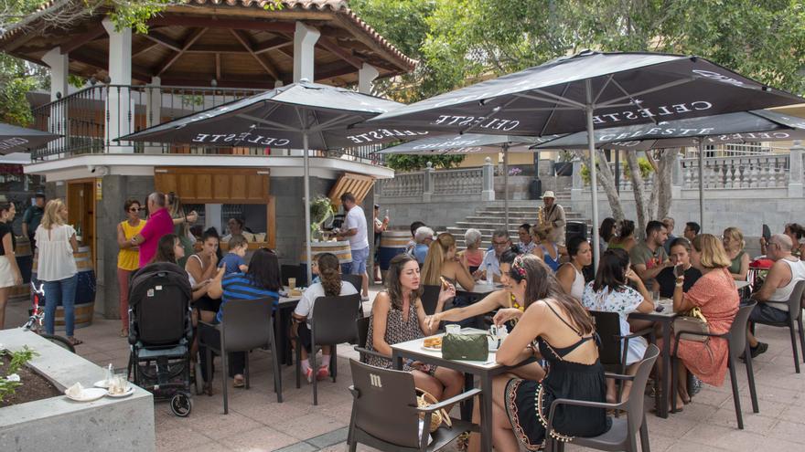 La panadera Gema Medina recupera el kiosco de la plaza Sarmiento y Coto de Mogán