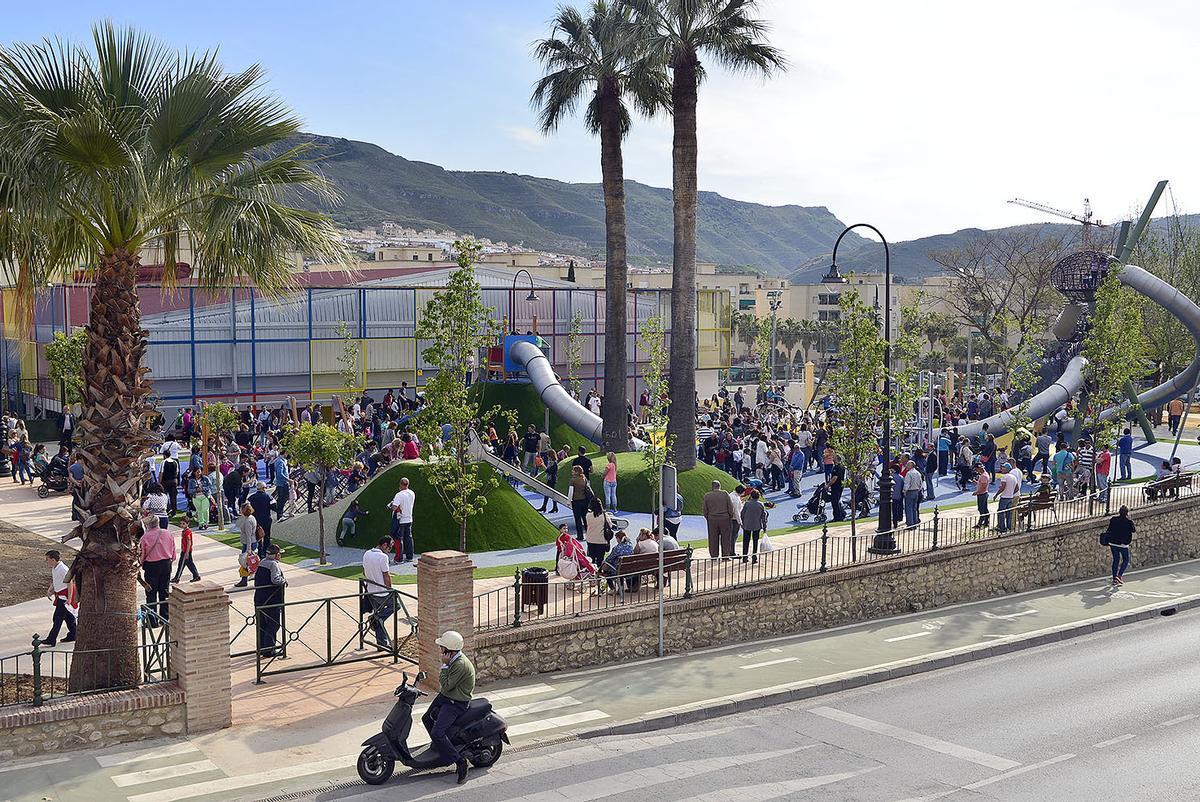 El parque de La Negrita de Antequera, considerado el mejor parque de España