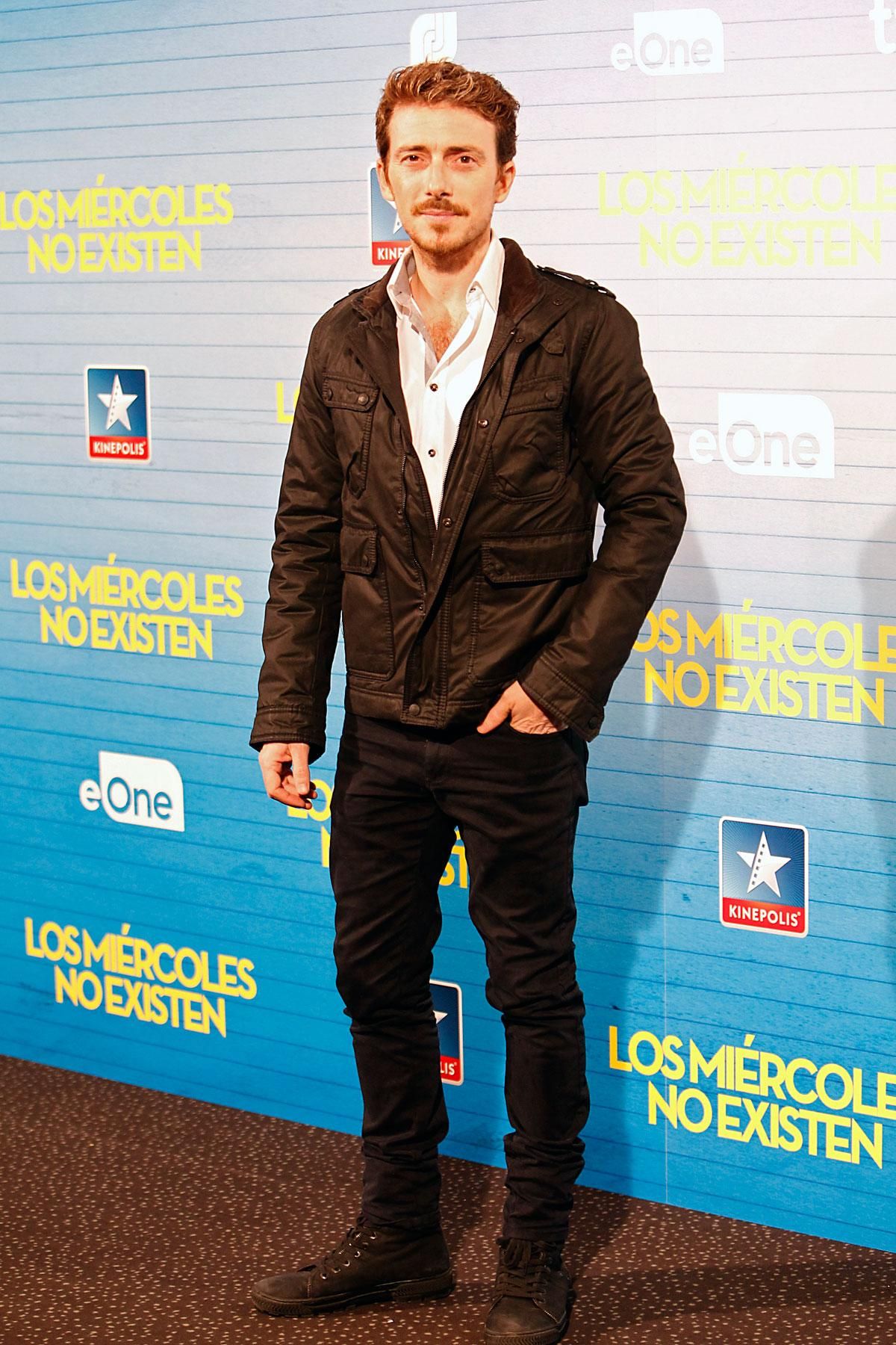 Victor Clavijo en el estreno de 'Los miércoles no existen'
