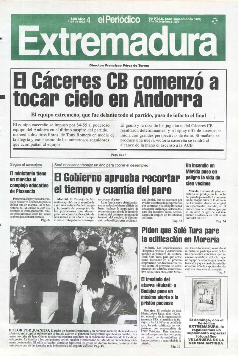 Así fue hace 21 años