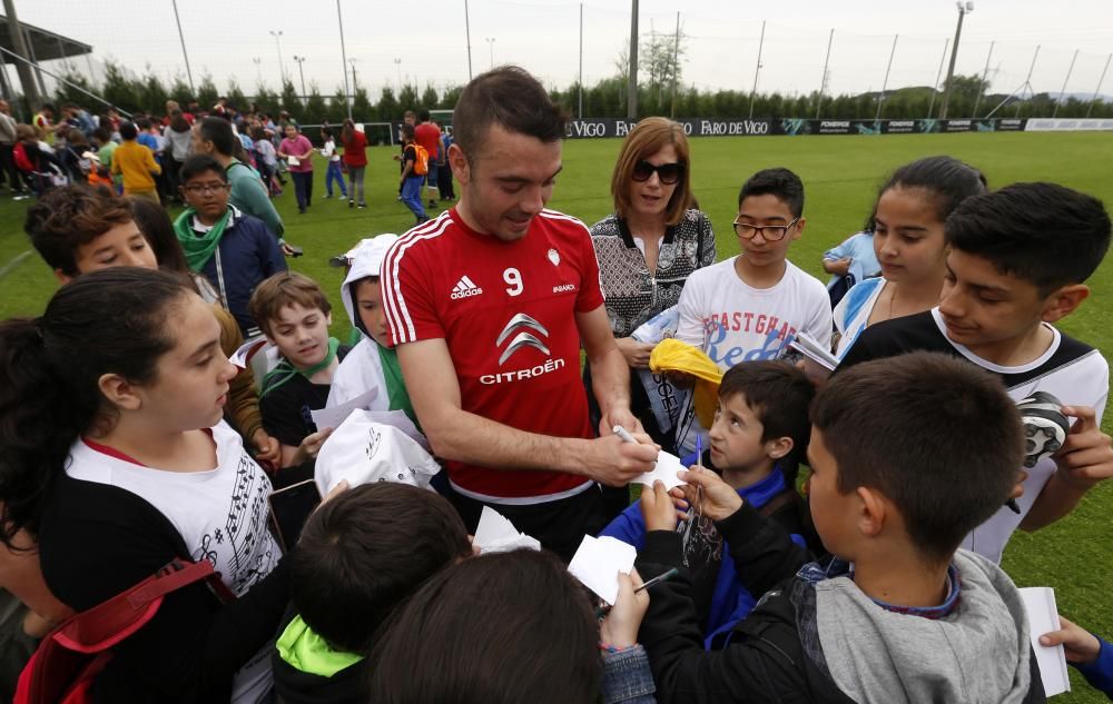 La trayectoria de Iago Aspas en el Celta