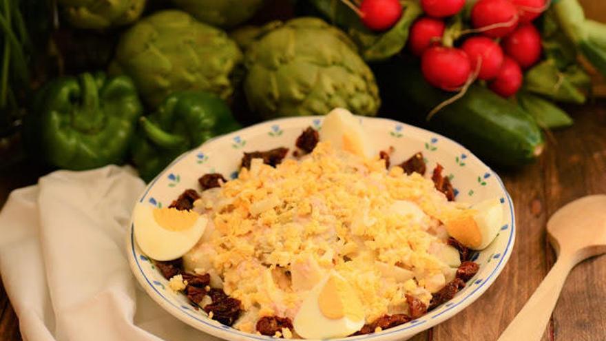 Ensaladilla de alcachofas