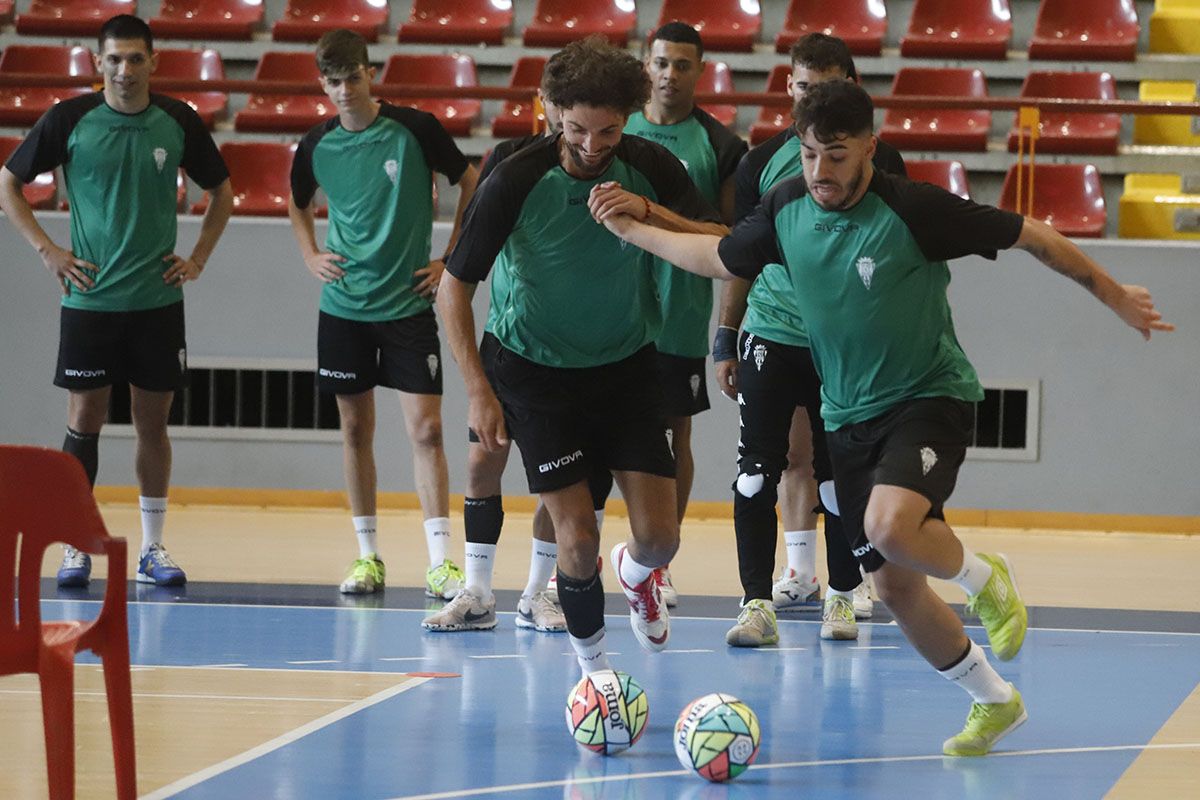 Primer entrenamiento del Córdoba Futsal 2023-2024