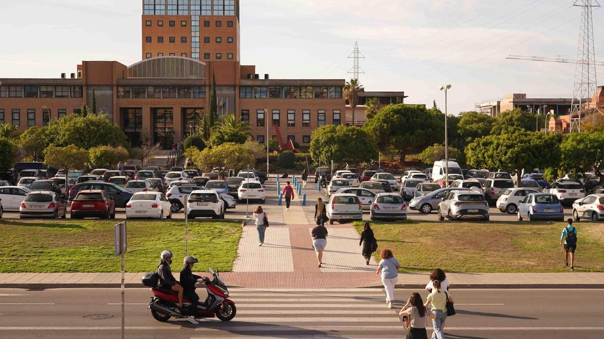 Vista del campus de Teatinos de la Universidad de Málaga (UMA)