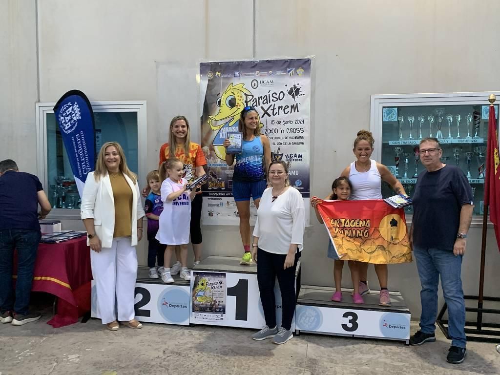 Entrega de premios del Cross Paraíso Xtreme