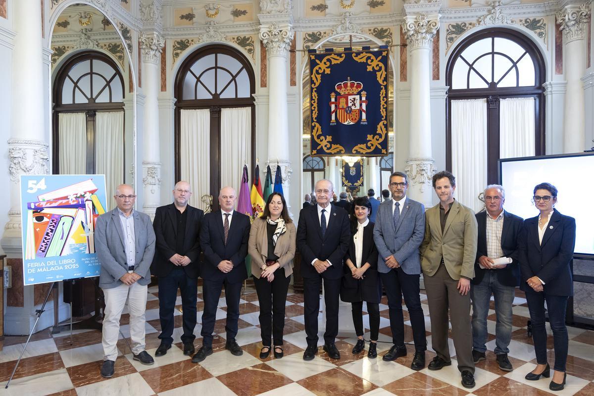 Presentación Feria del Libro Málaga 2025.