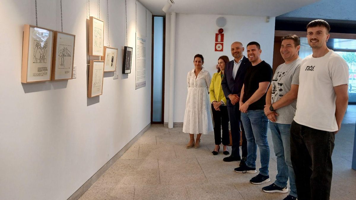 Presentación de la exposición «Castelao grafista (facsímile)», a disposición del público de 9.00 a 20.00 horas.