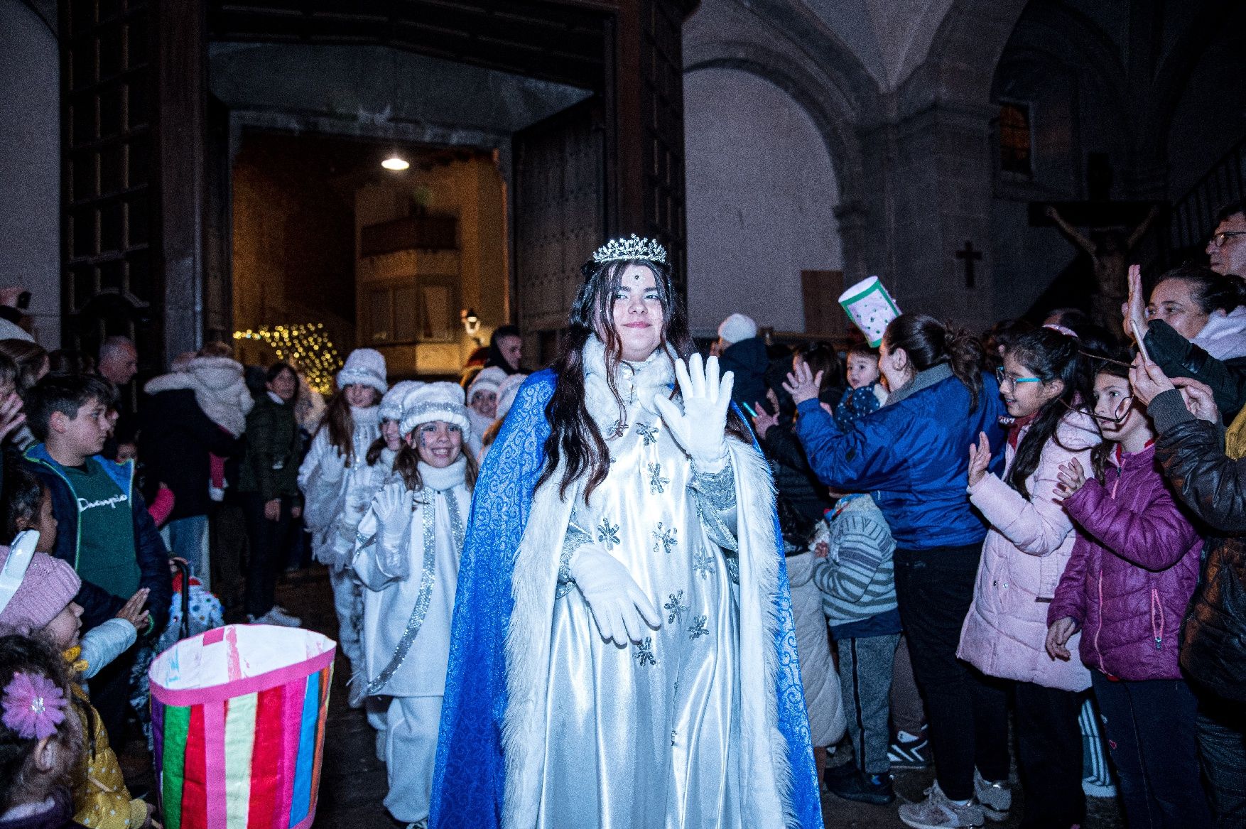 La visita dels Reis d'Orient a Moià, resumida en imatges