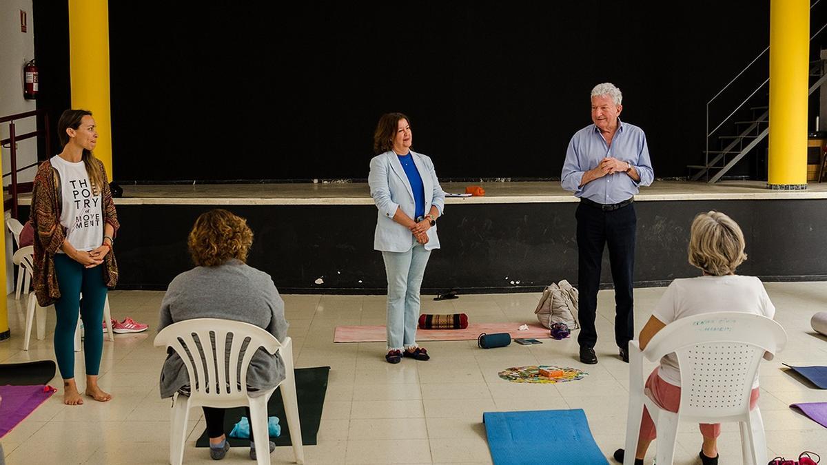 Imagen de la puesta en marcha del taller 'Reaprender a florecer', en Las Palmas de Gran Canaria.