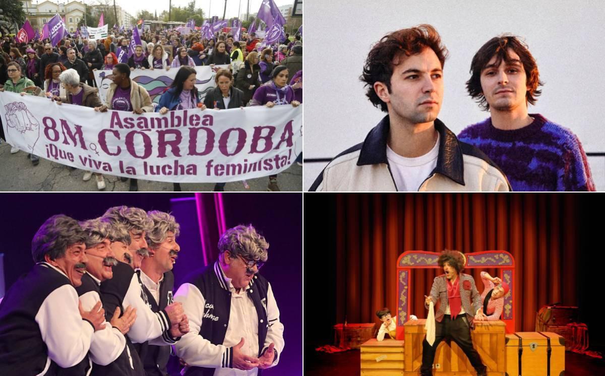 La agenda en Córdoba del 6 al 8 de marzo.