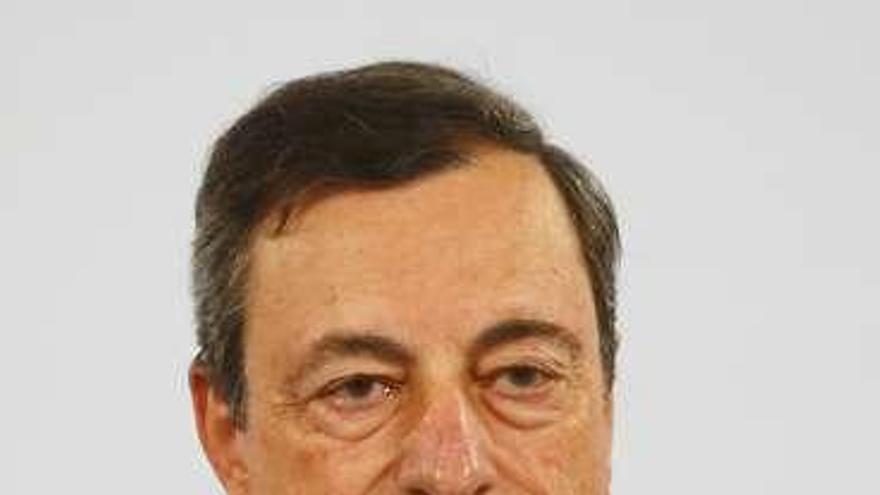 Mario Draghi, ayer. // Reuters