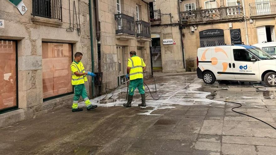 Padrón desinfectará en profundidad las calles del casco urbano