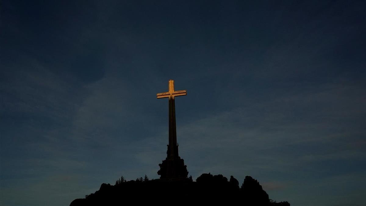 La gran cruz del Valle de los Caídos