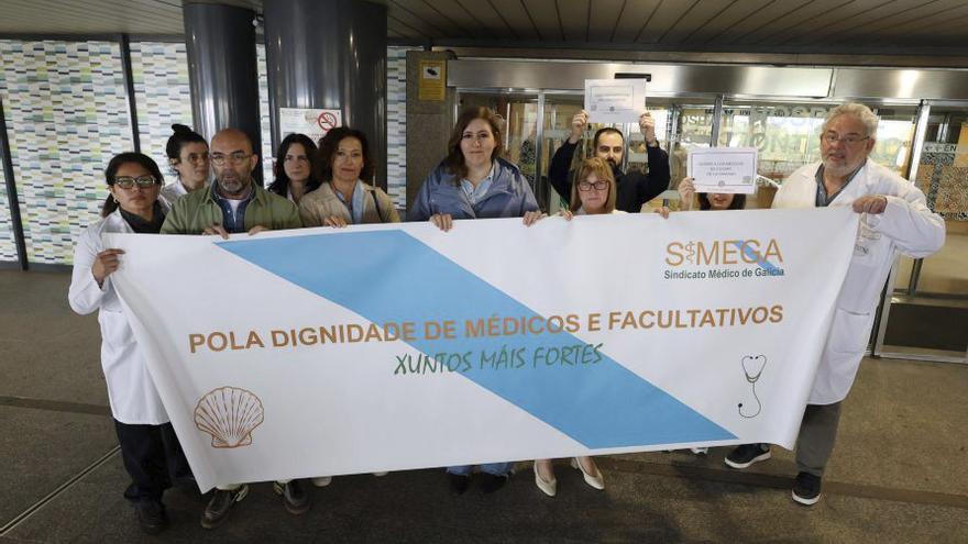 Termina una nueva semana de huelga de médicos en el área de Pontevedra y O Salnés