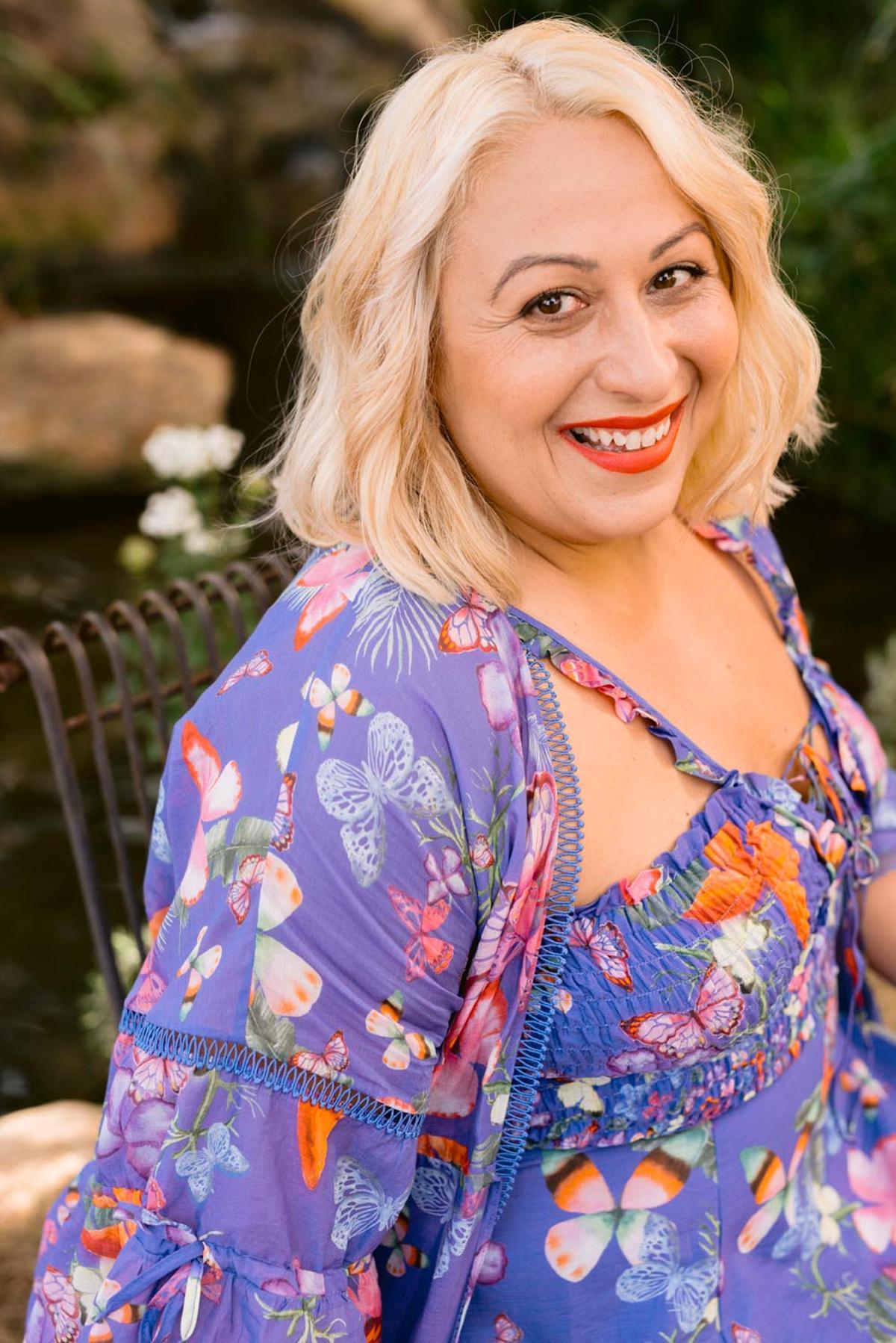 Liz Méndez, estilista y diseñadora.