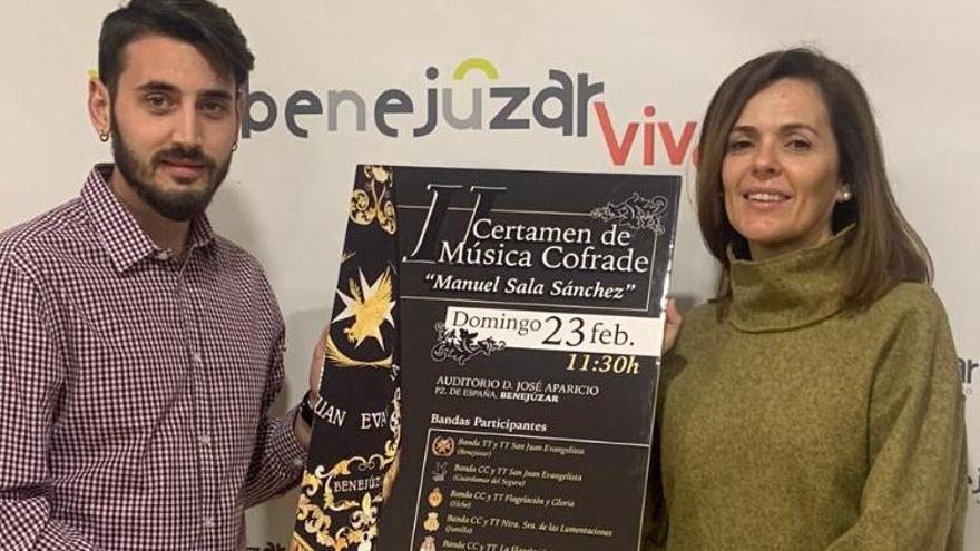 Benejúzar celebra la II edición del Certamen de Música Cofrade el 23 de febrero