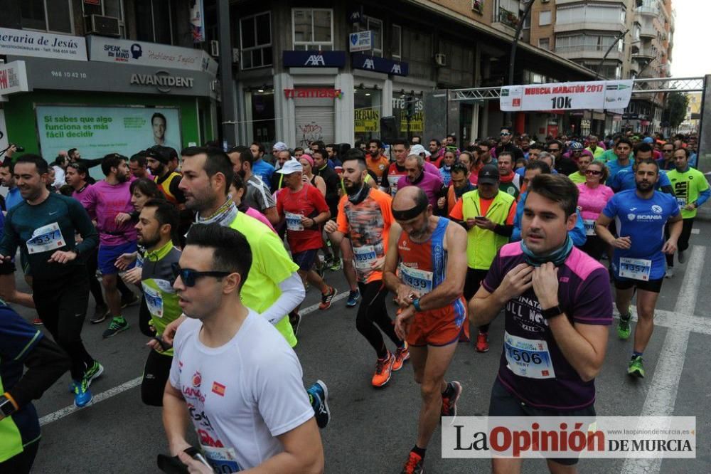 Murcia Maratón. Salida 10K