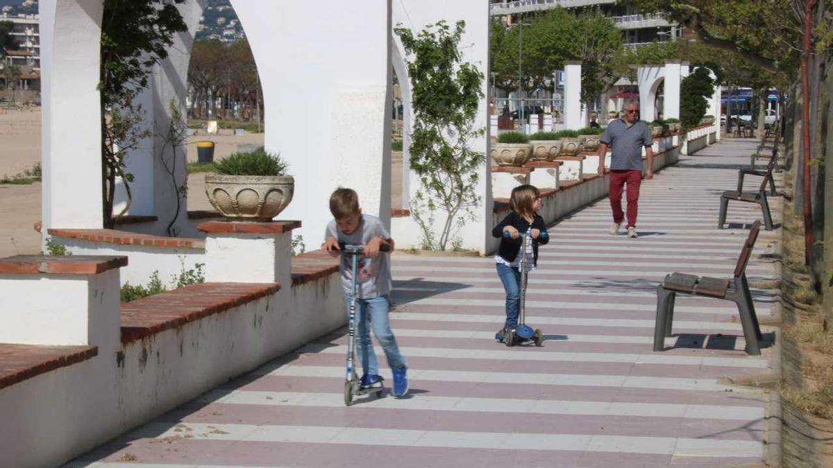 El passeig del Mar de Palamós