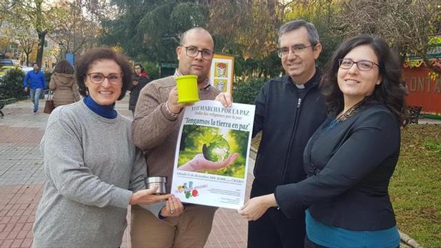 Mil personas participarán en la Marcha por la Paz