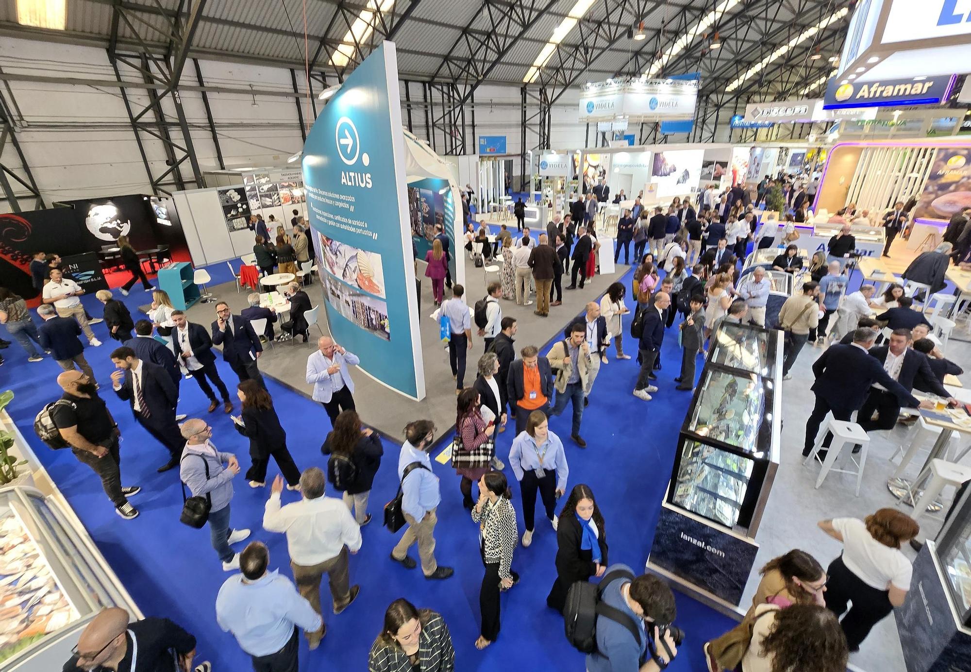 Arranca la 26.ª edición de Conxemar en Vigo: todas las imágenes de la feria