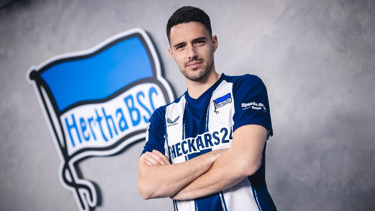 Brekalo, con el Hertha.