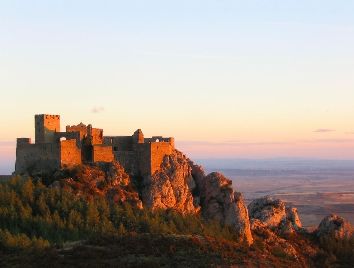 Vista del Castillo de Loarre.