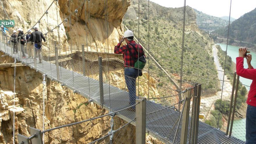 Salen a la venta más de 75.000 entradas para visitar el Caminito del Rey este invierno