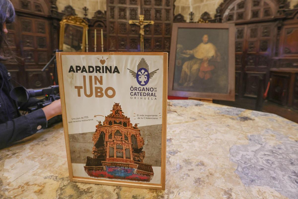 La campaña inicia por el Cabildo Catedralicio para recaudar fondos para la restauración del órgano.