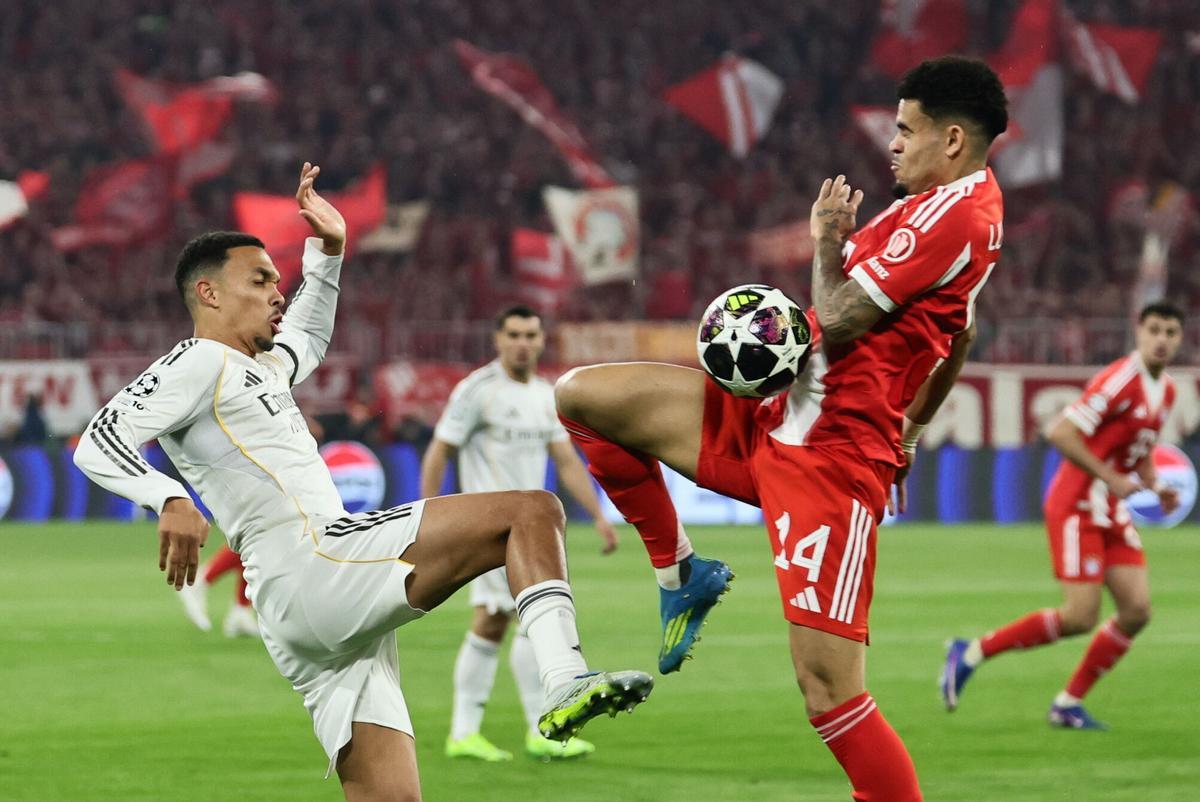 Champions League: Bayern - Real Madrid, en imágenes.