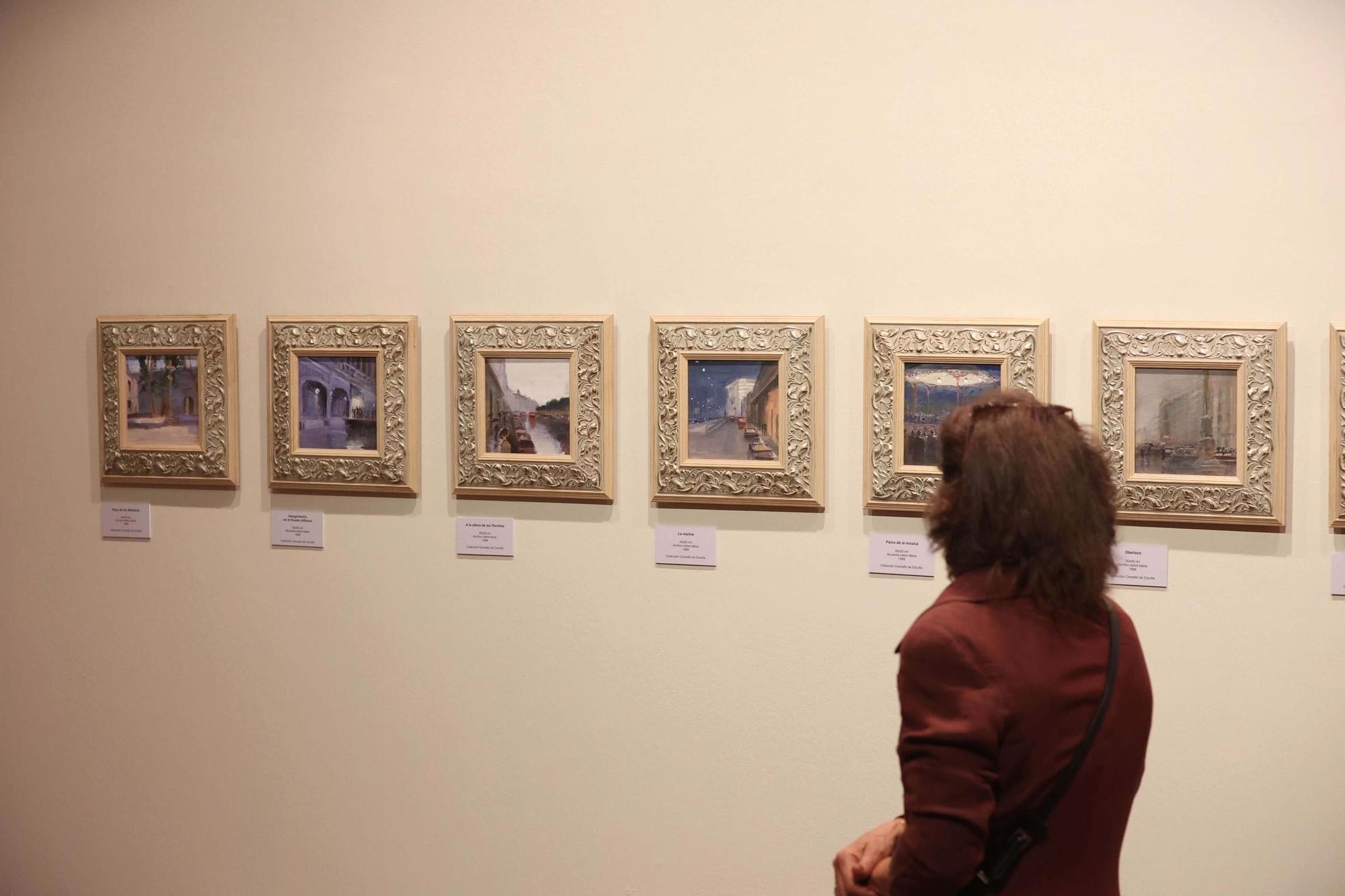 El Kiosco Alfonso expone cien años del arte de Gerardo Porto